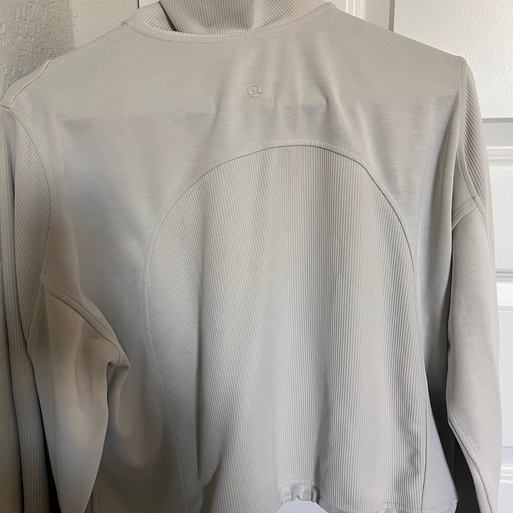 Lululemon Softstreme Ribbed Half Zip - Picture 5 of 7